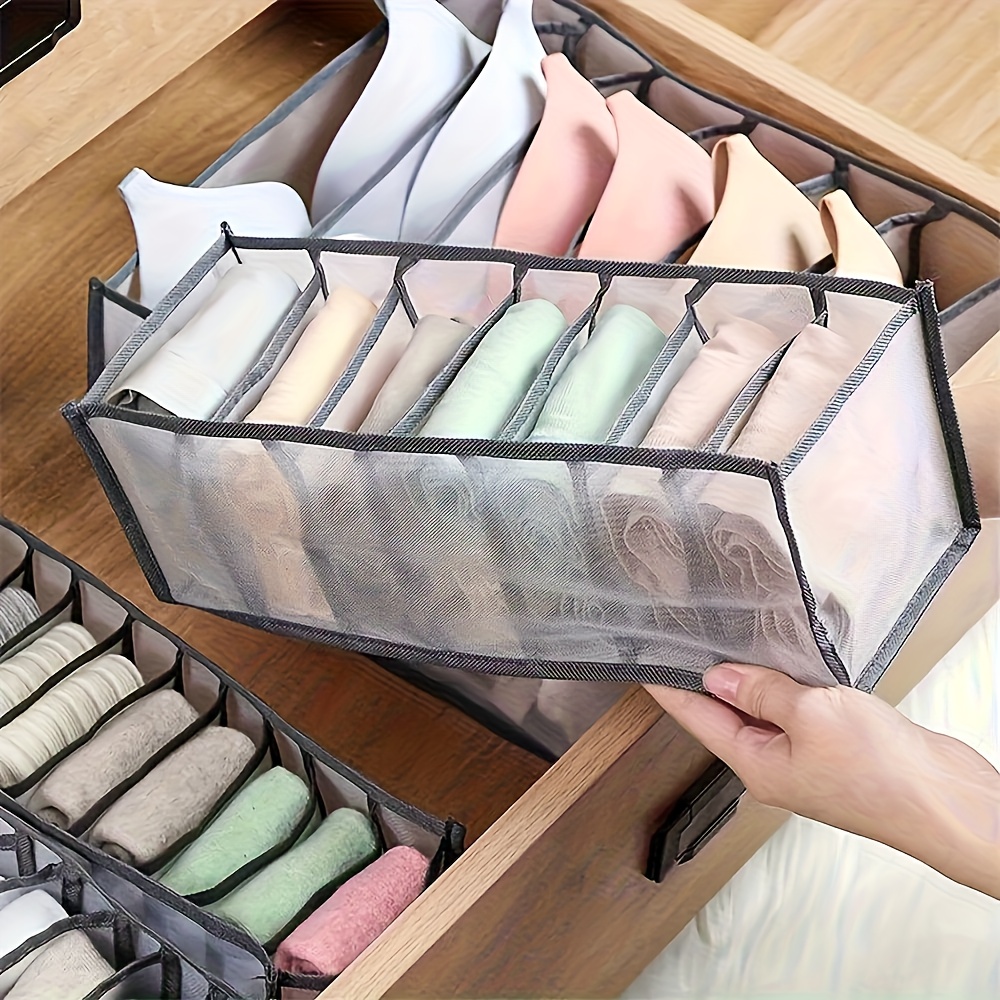 Sock Organizer Tray - 7-delige opbergbox voor ondergoed, sokken en