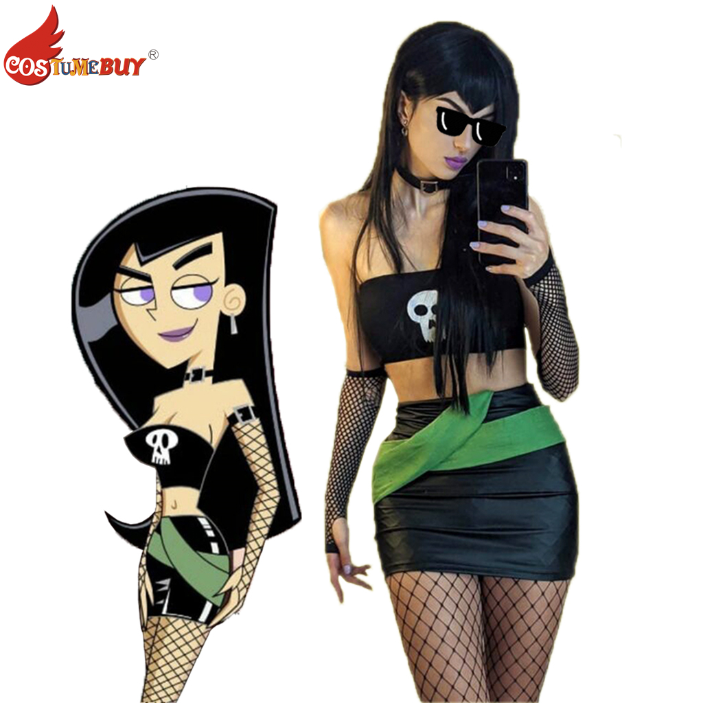 Fishnet Stocking Women - Danny Phantom Animatie Sam Manson Cosplay
