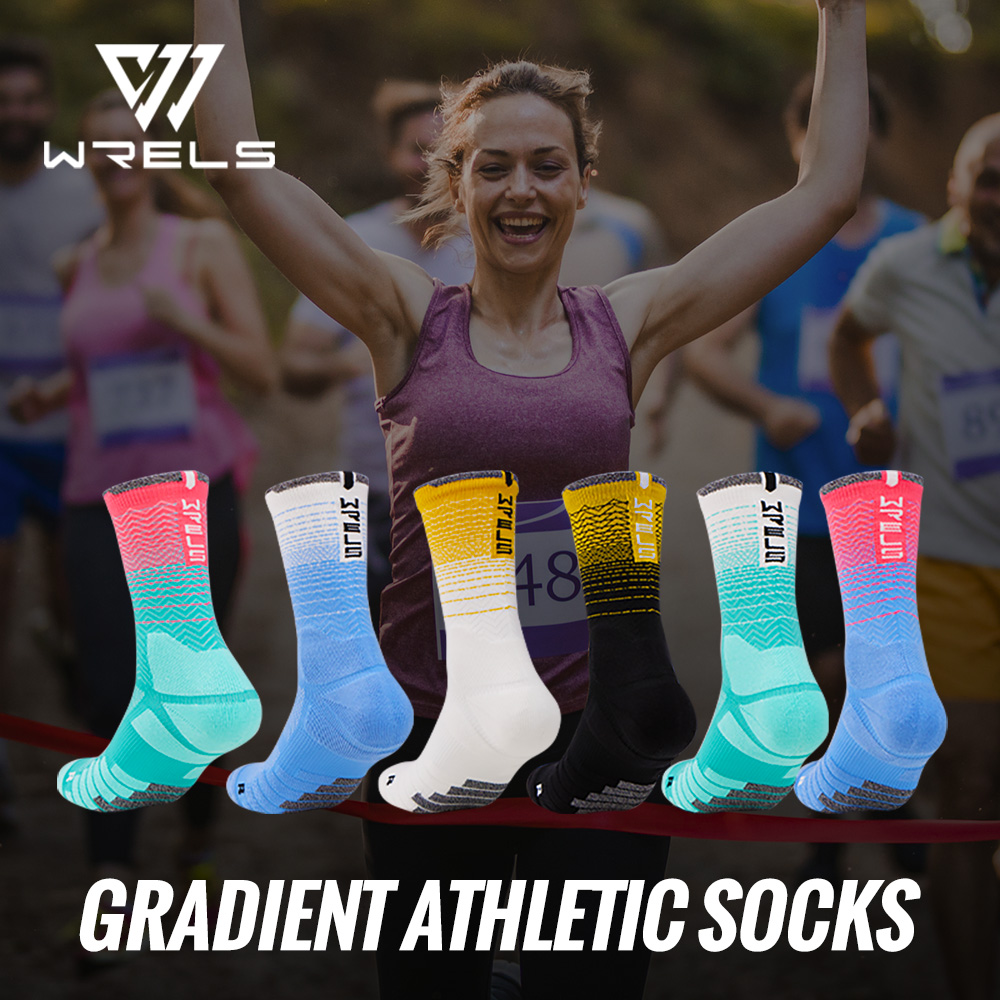 Athletic Sock Cushion - WRELS 1/2/3 Gedempte Sport Atletische Sokken