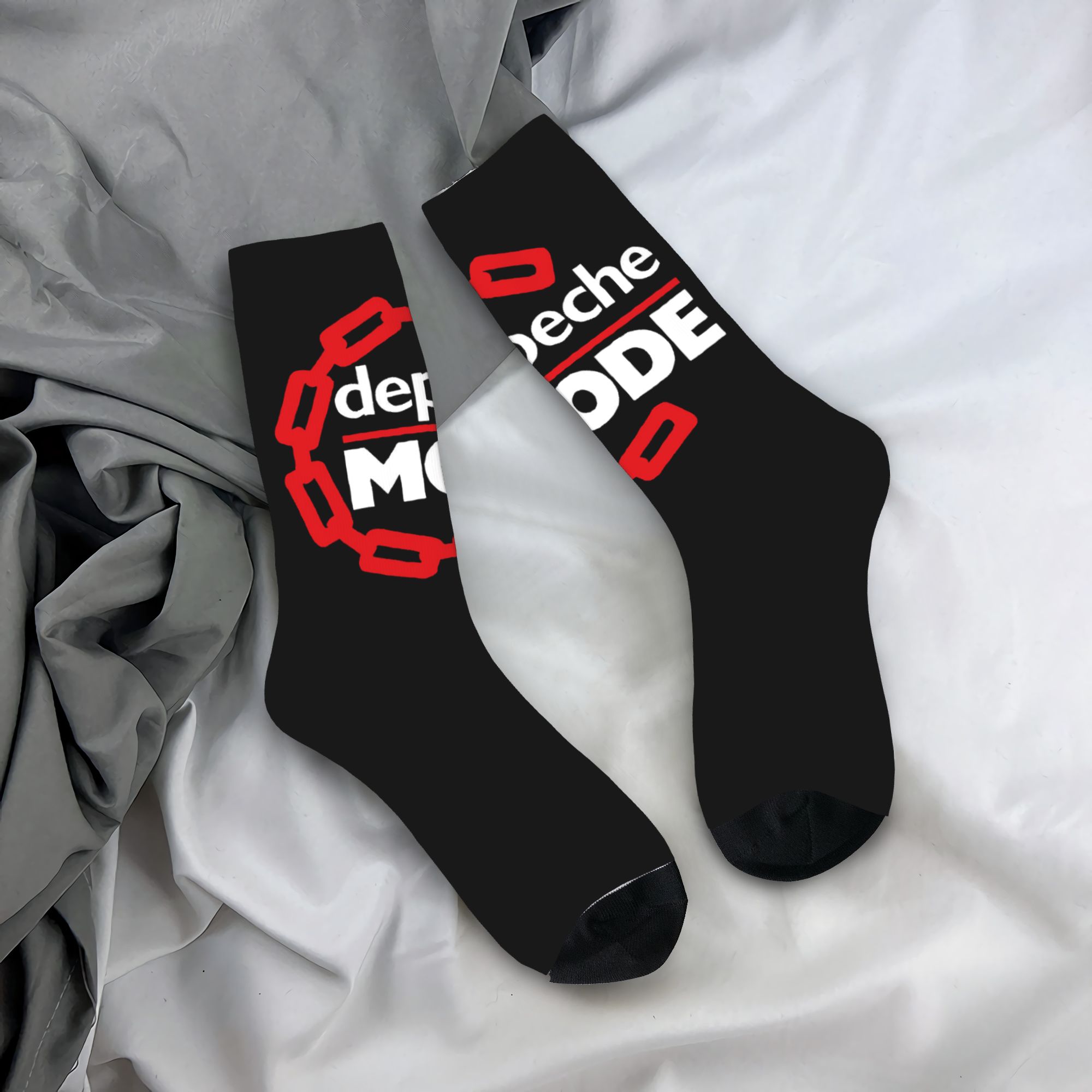 Dress Sock Men - Aangepaste Depeche Cool Mode Electronic Rock