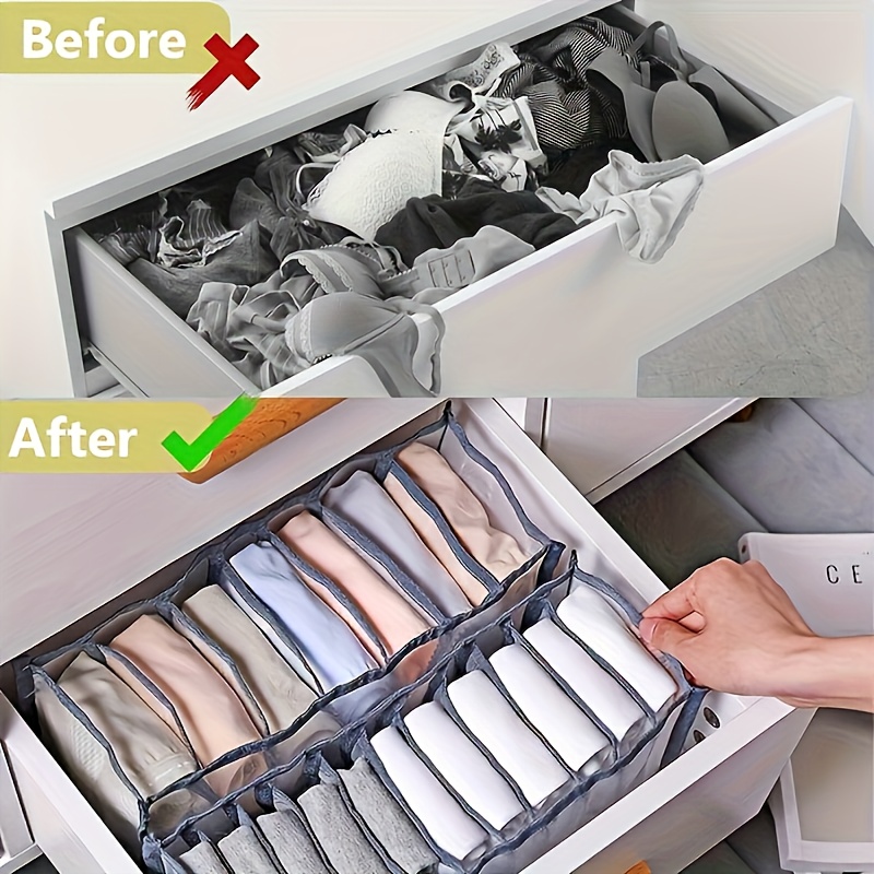 7-delige opbergbox voor onderg - Sock Organizer Tray recensie en prijs