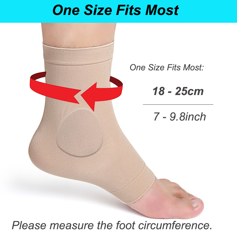 1 paar Boot Bumper Gel Pad Sle - Ankle Brace Sock recensie en prijs