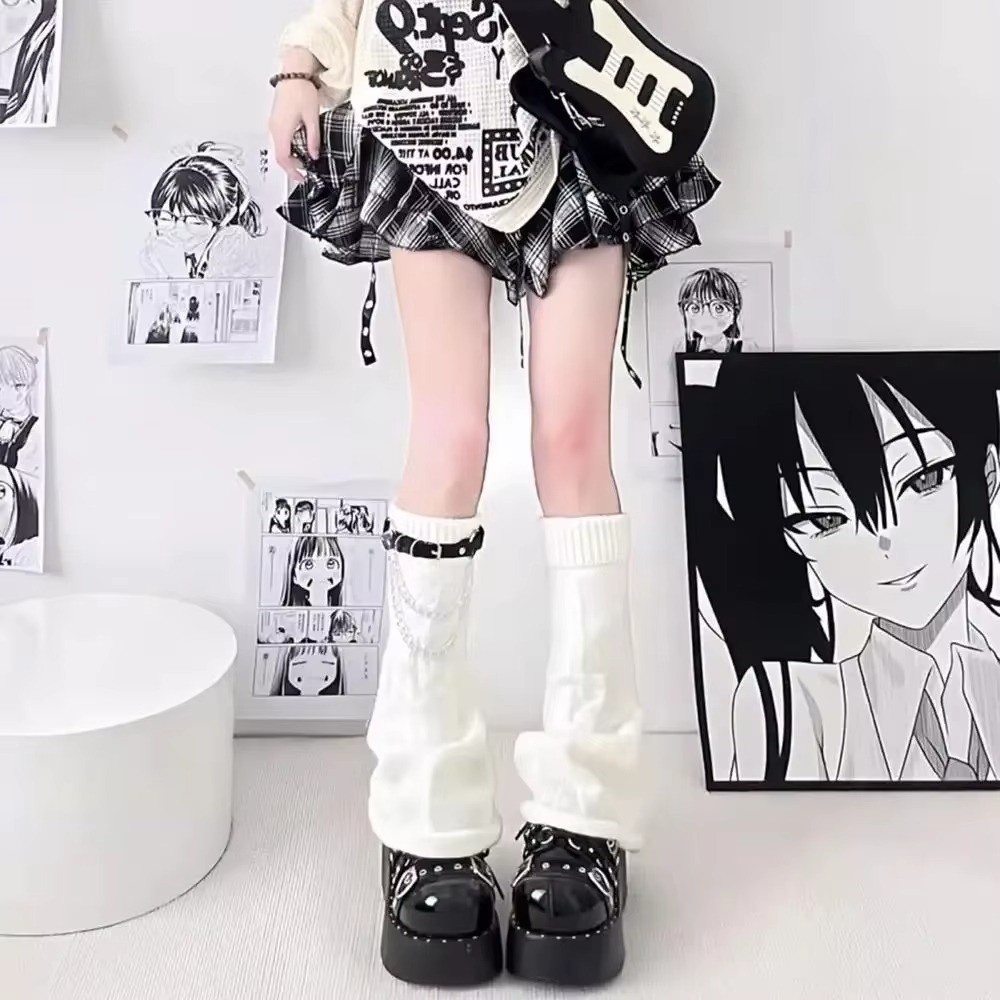 Gotische Harajuku gebreide bee - Boot Sock Slouchy recensie en prijs
