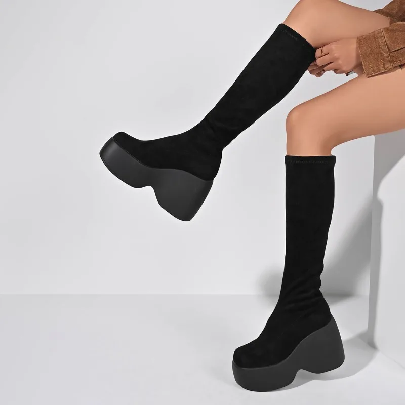 Winter Nieuwe Skinny Plus Size - Knee High Sock Women recensie en prijs