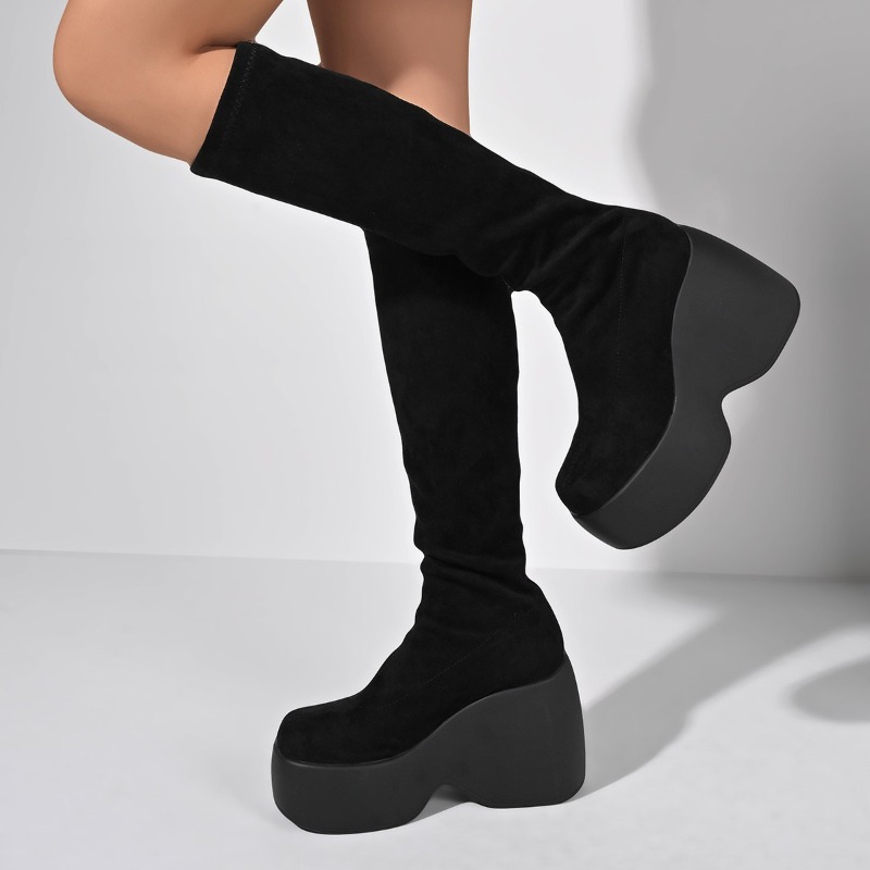 Winter Nieuwe Skinny Plus Size - Knee High Sock Women recensie en prijs