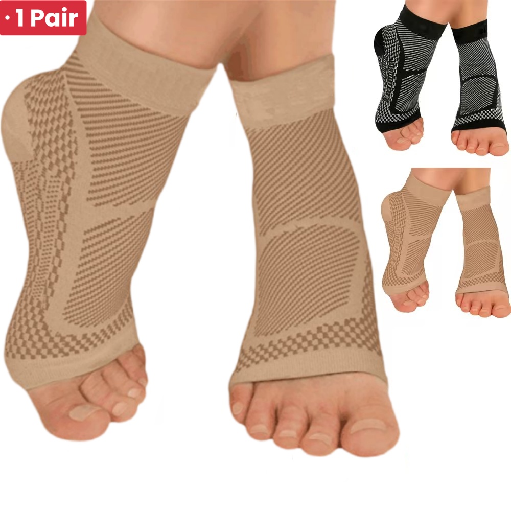 1 paar Sport Enkelbrace Compre - Ankle Brace Sock recensie en prijs